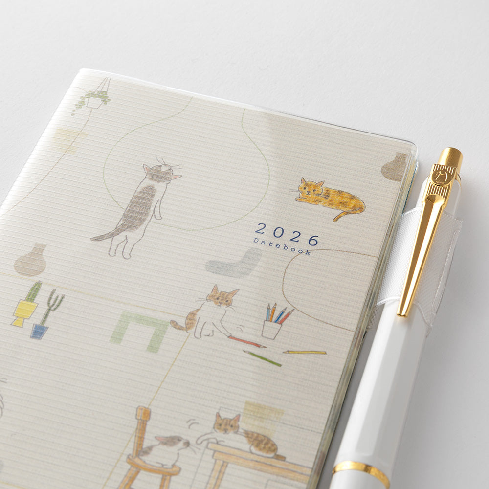 Midori Mini Pocket Diary - Cats