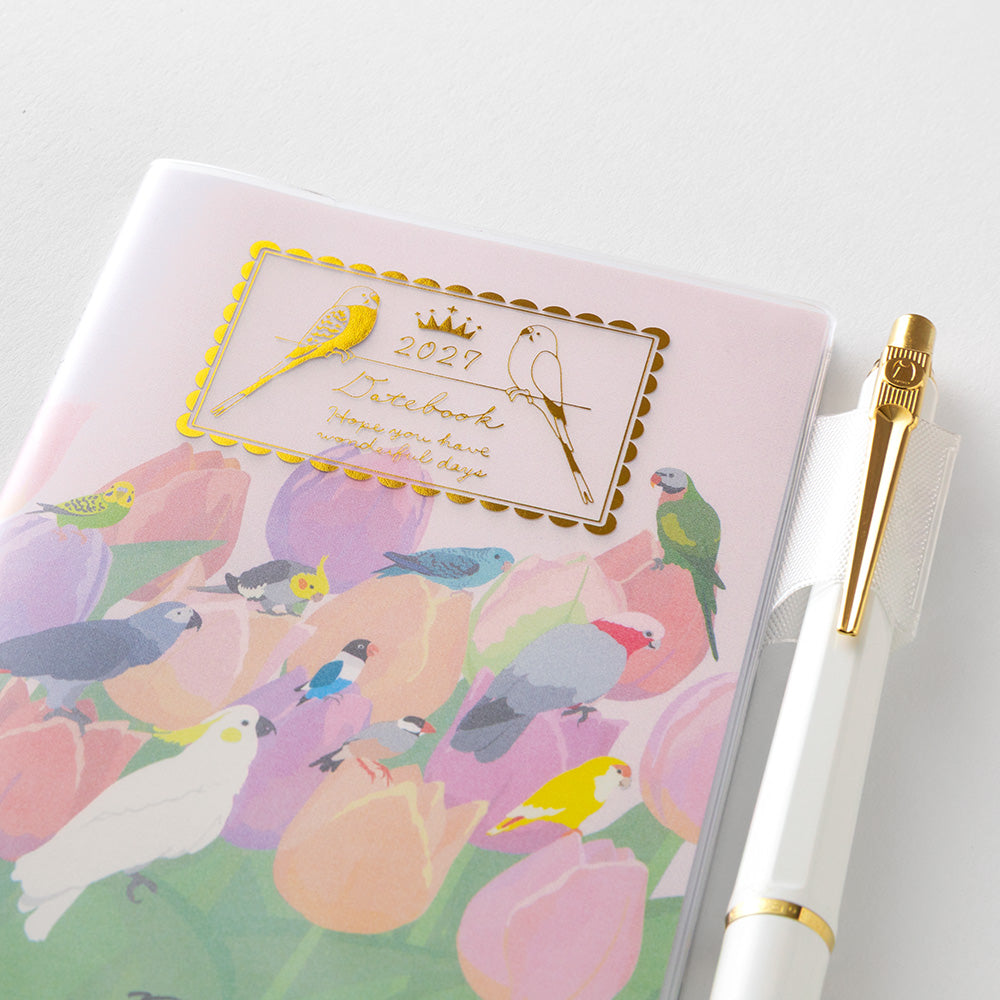 Midori Mini Pocket Diary - Bird