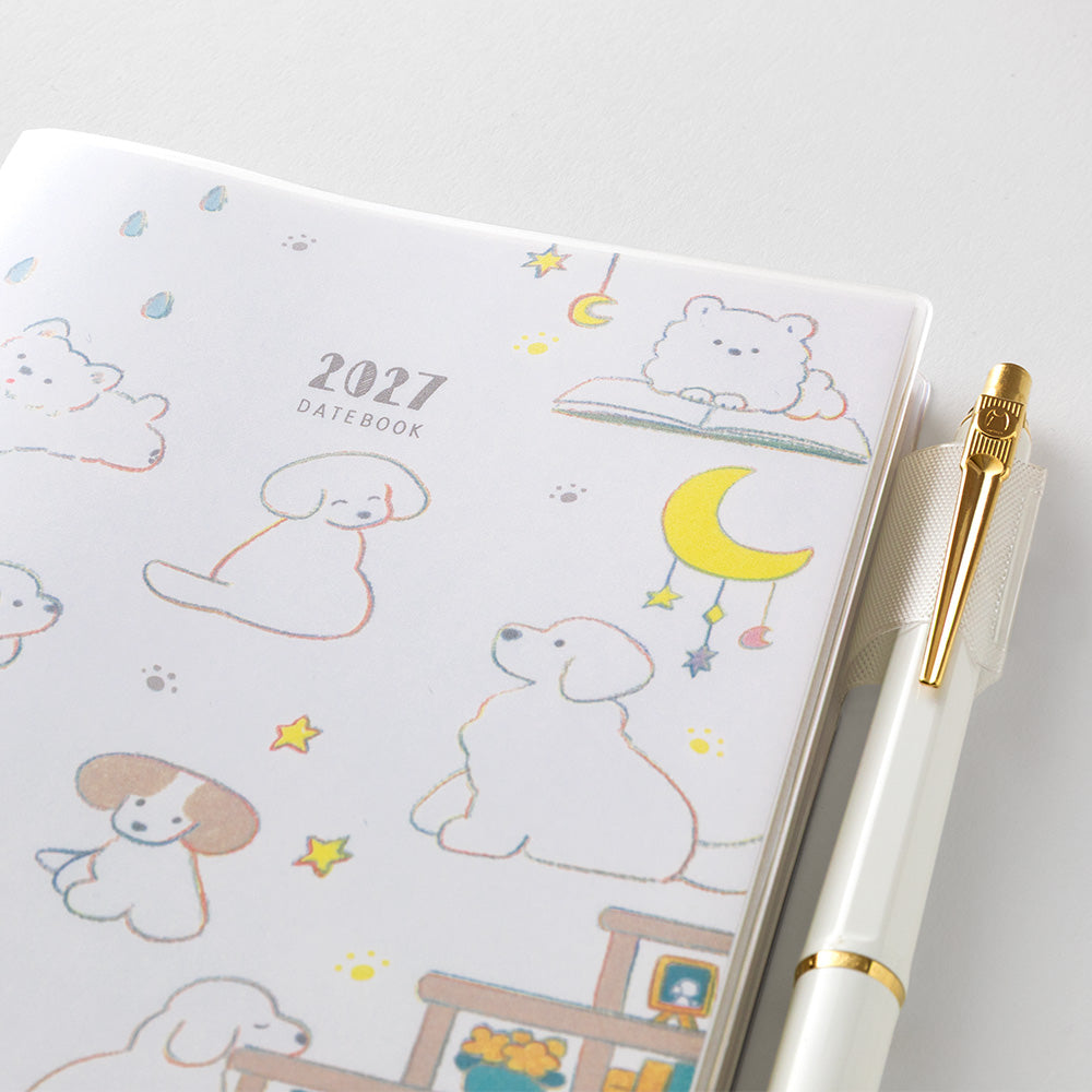 Midori A6 Pocket Diary - Dog