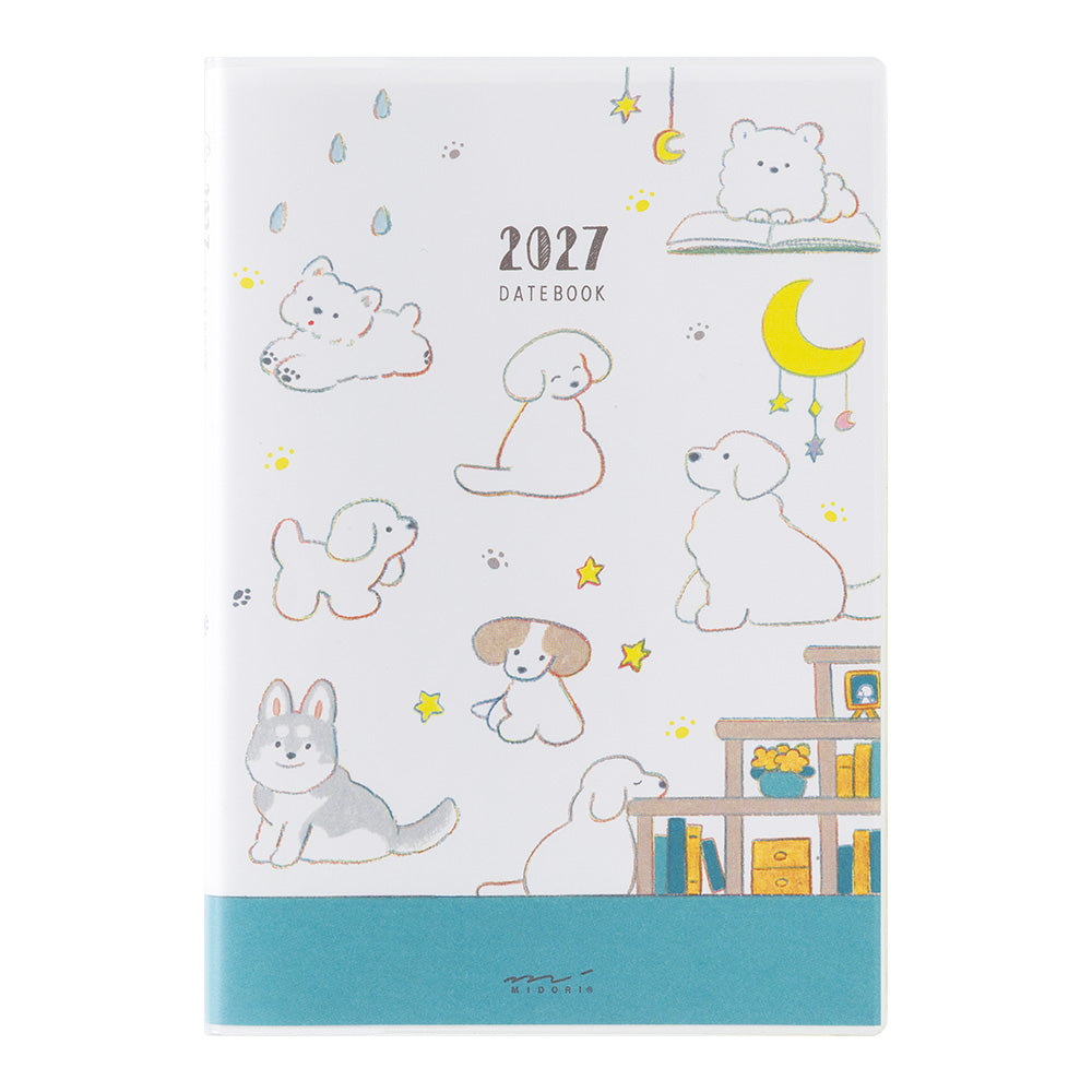 Midori B6 Pocket Diary - Dog