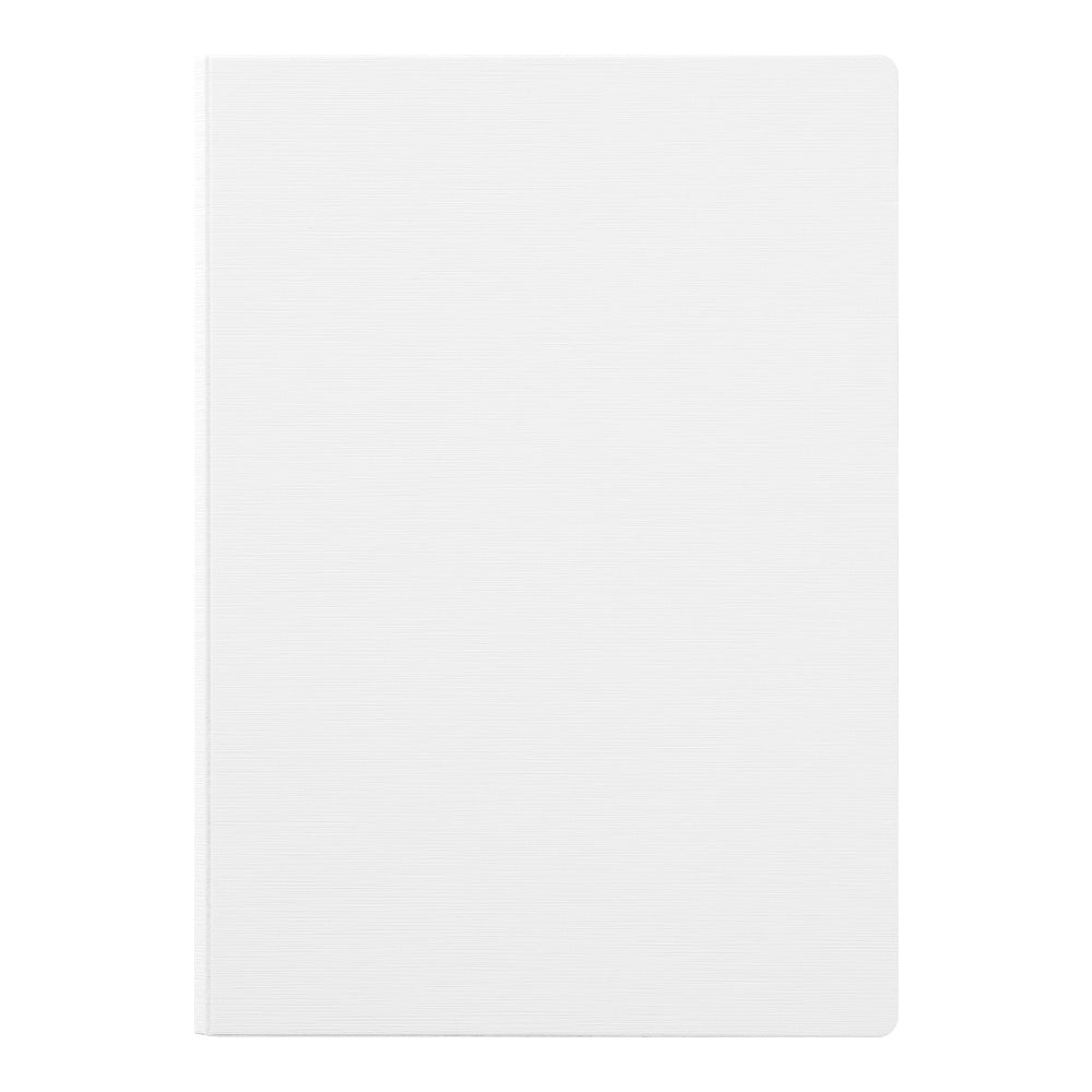 Midori A5 Flat Diary - White