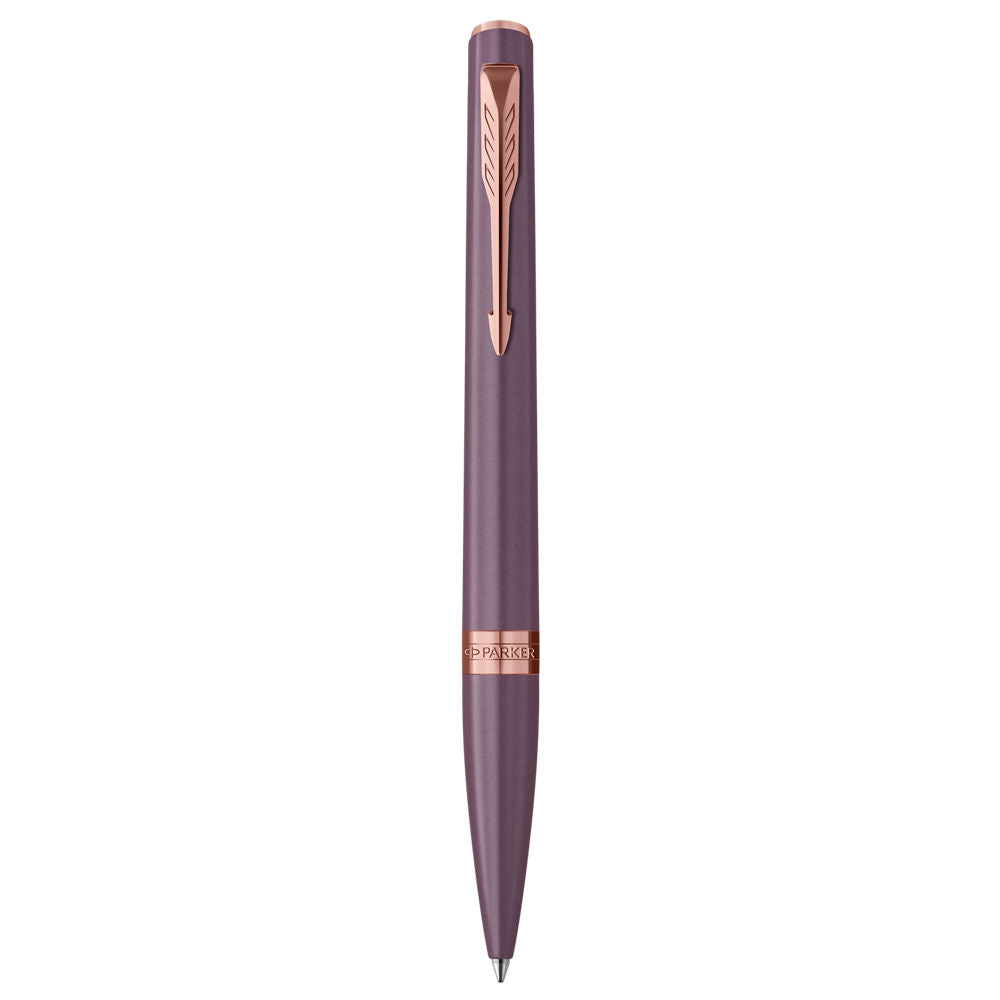 Parker Meridian Ballpoint Pen - Purple with Pink Gold Trim