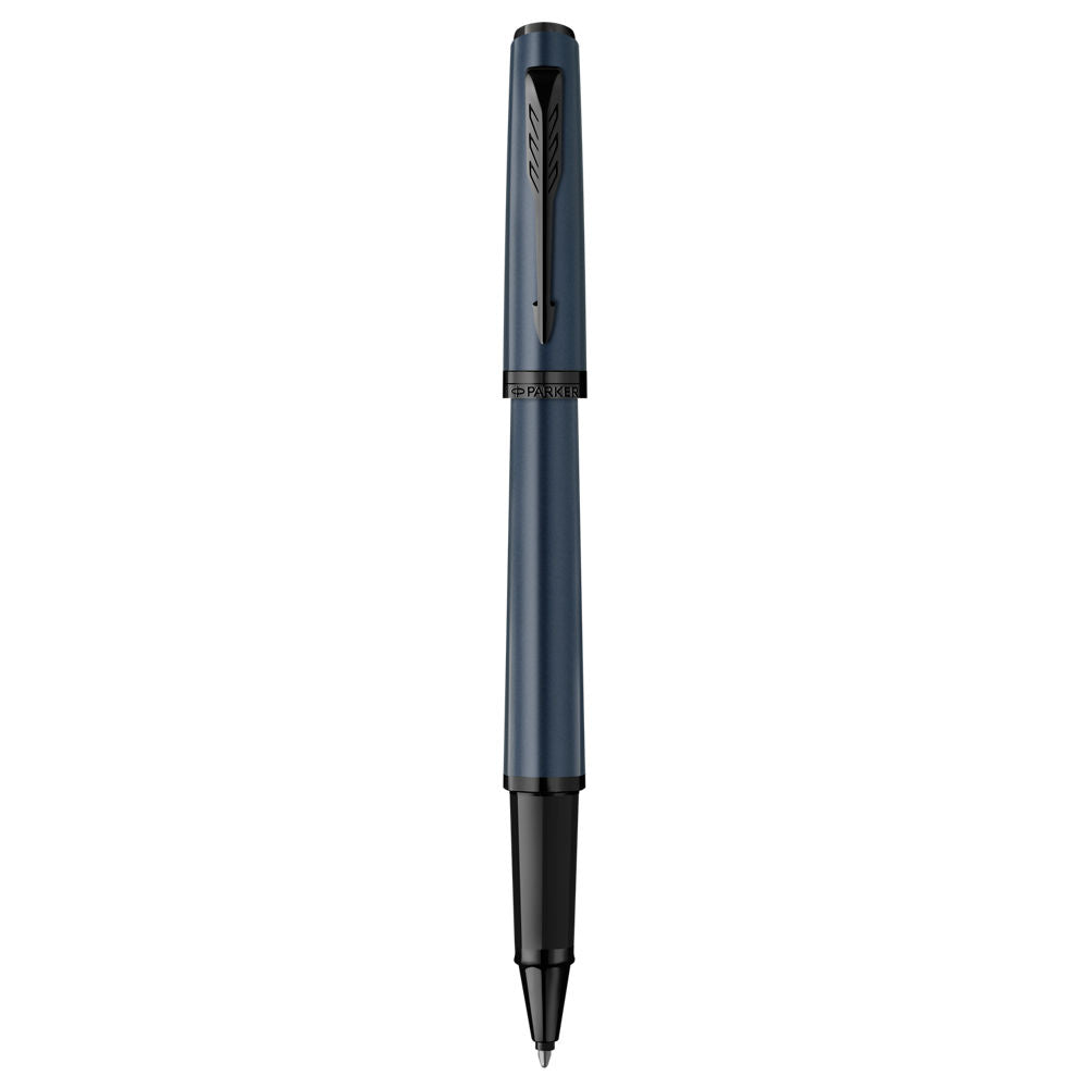 Parker Meridian Rollerball Pen - Blue with Black Trim