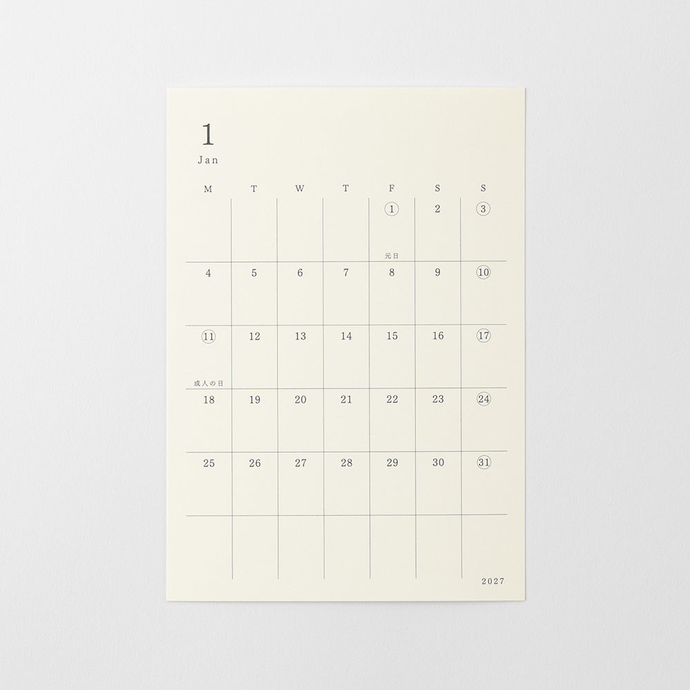 Midori MD Diary Stickers - Small