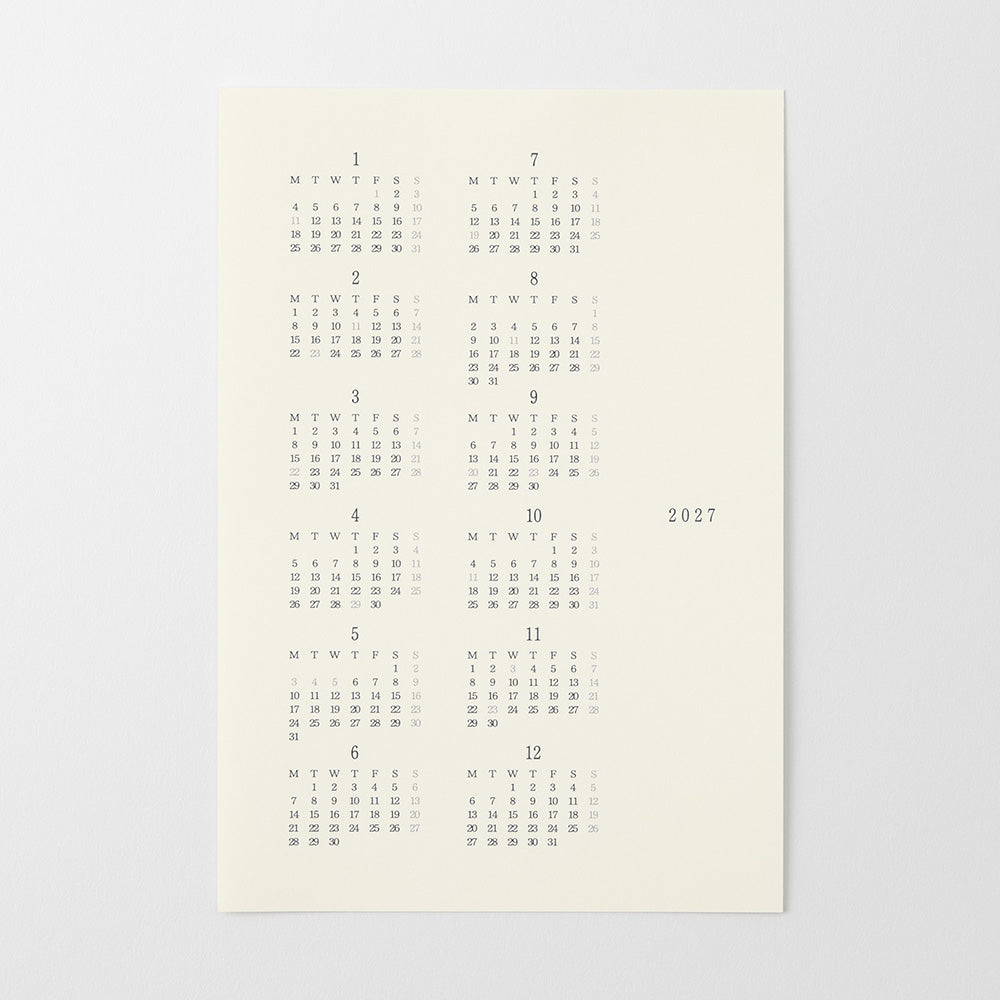 Midori MD Diary Stickers - Medium