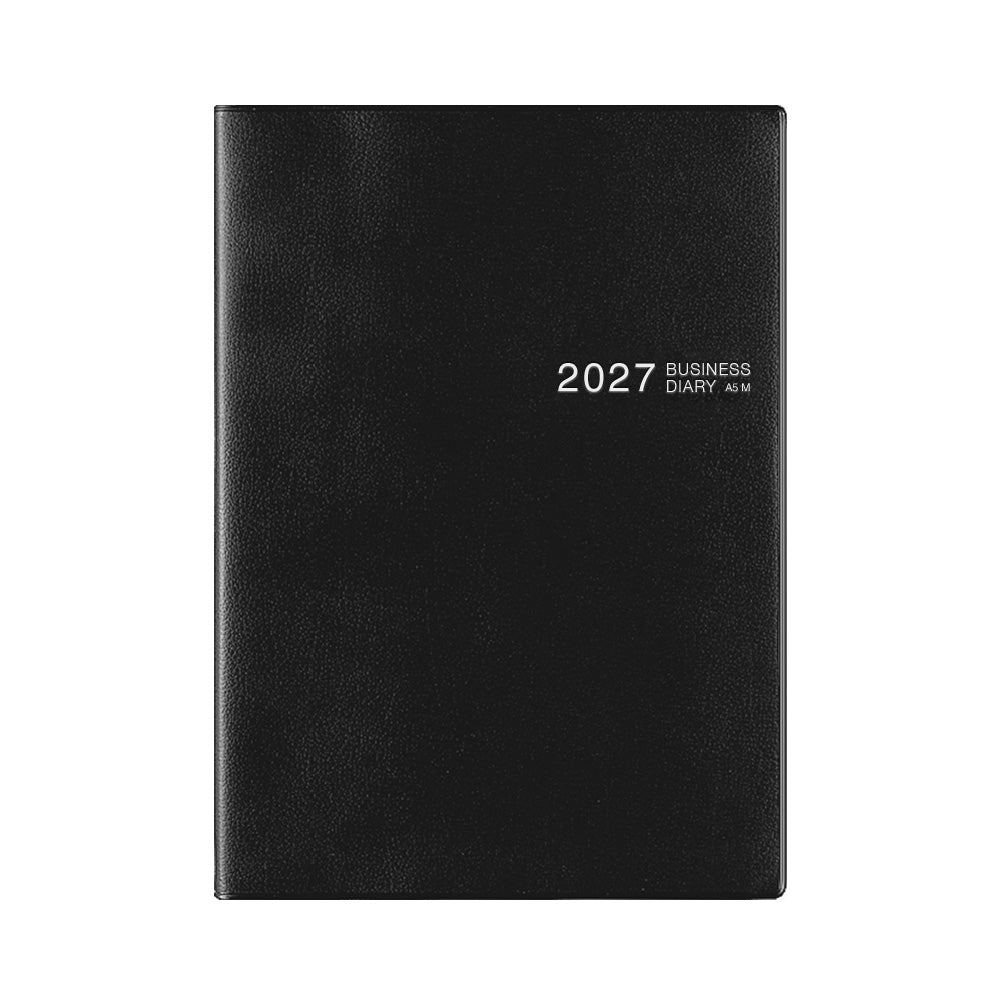 Midori Business Diary A5 Monthly - Black
