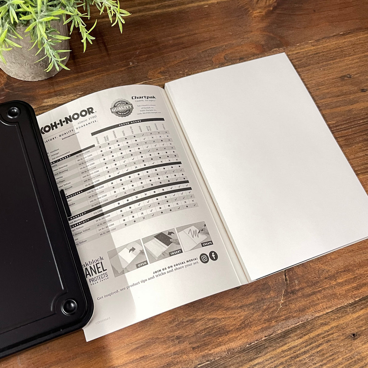 KOH-I-NOOR Pen Paper (5.5x8.5 Inches)