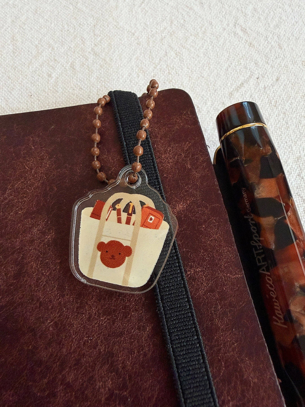 Bloom Paper Studio Choco's Planner Bag Acrylic Charm