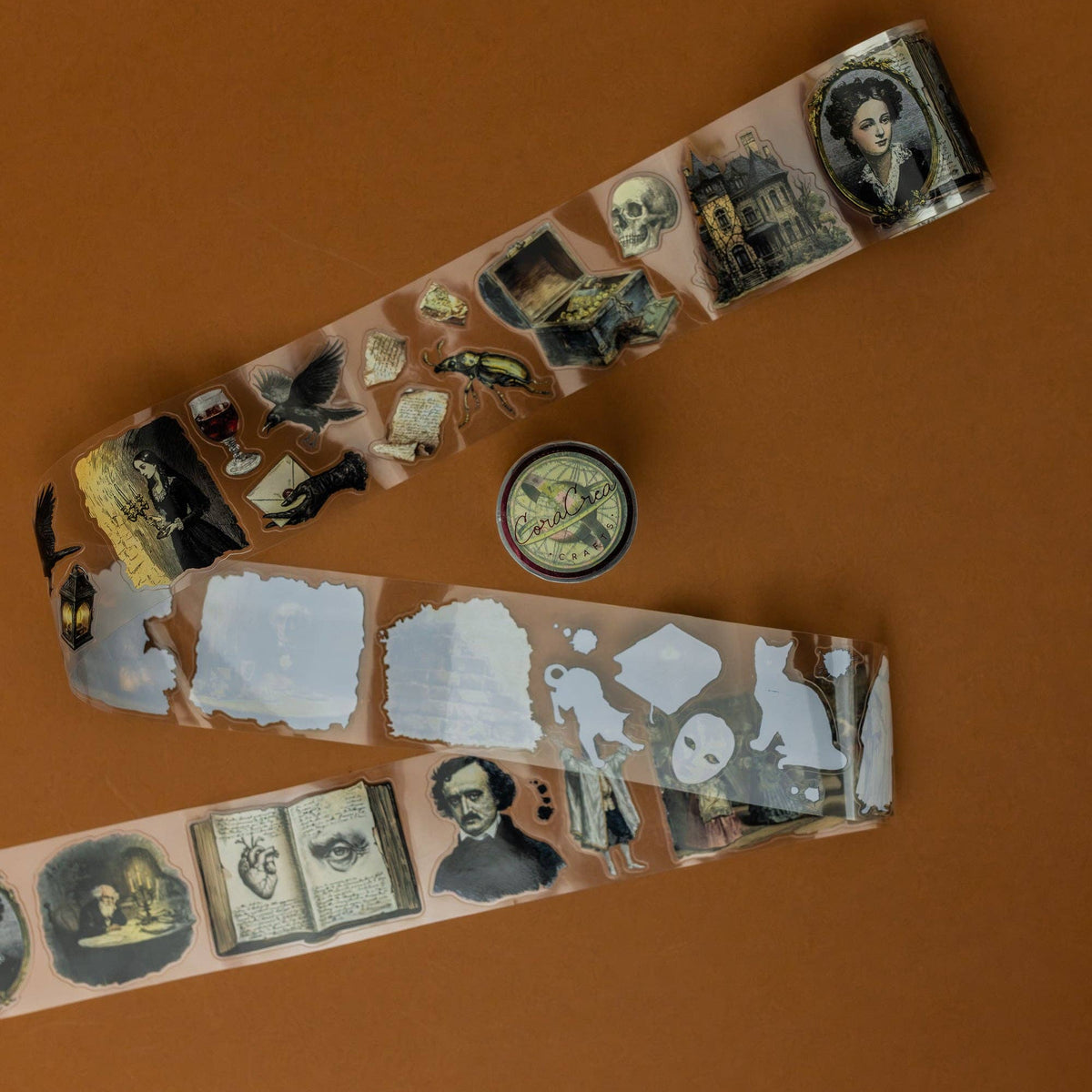 CoraCreaCrafts Poe Transparent Tape