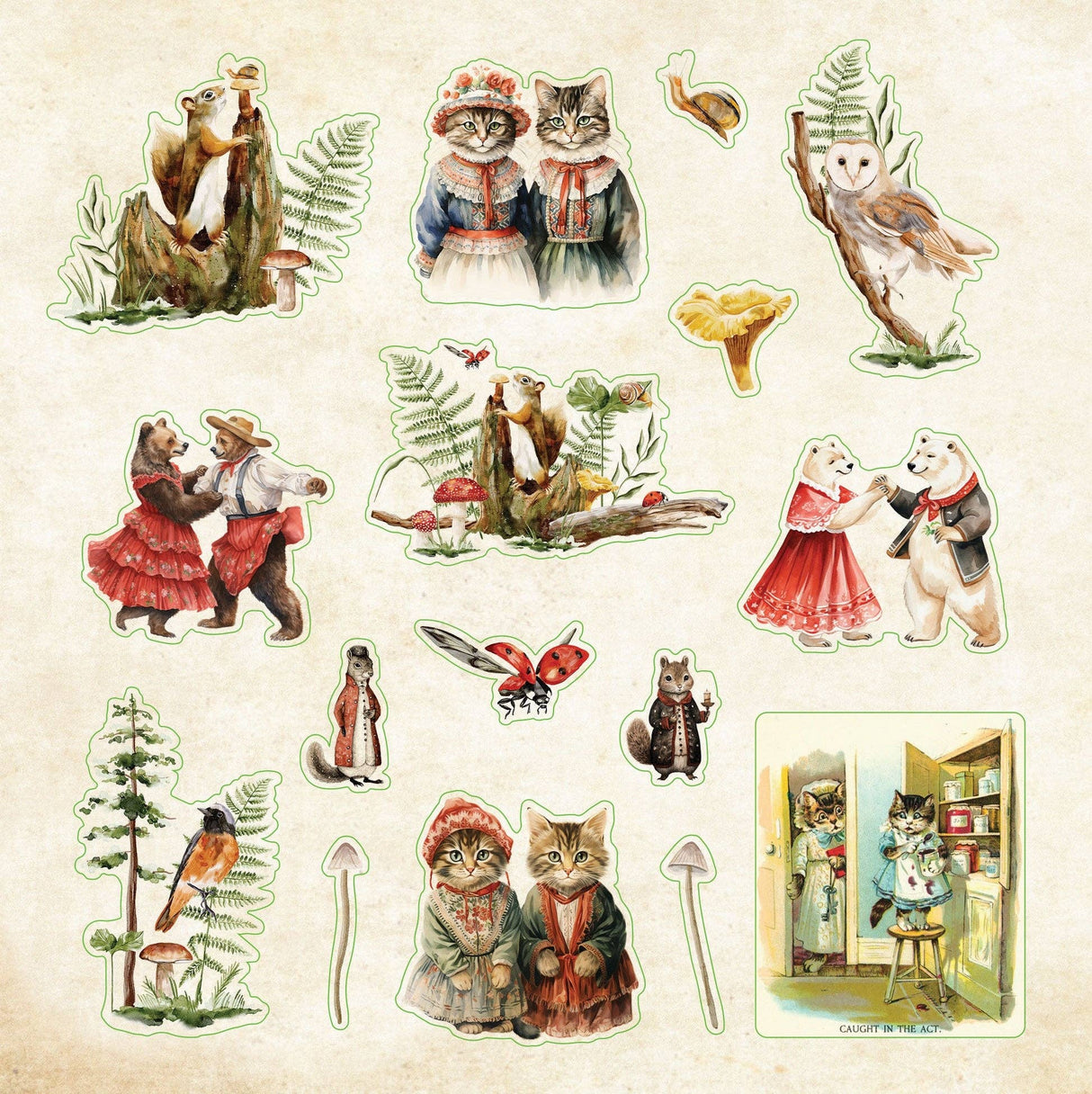 Zoological Ephemera Sticker Books