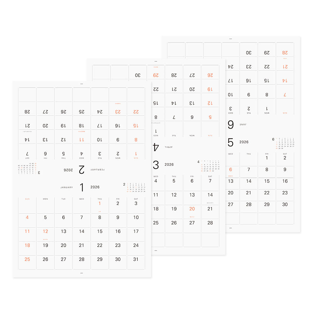 Midori Hanger Calendar