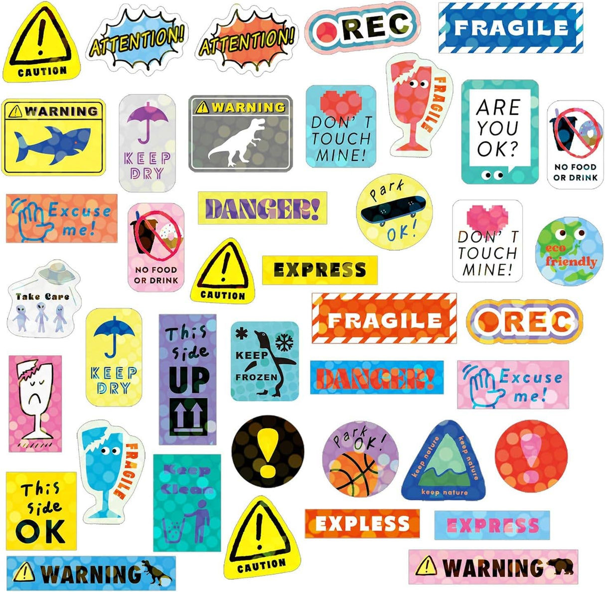 Hako Sticker Attention