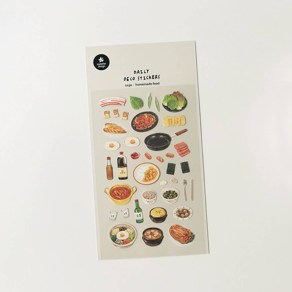Suatelier Design Stickers - Homemade Food (1190)