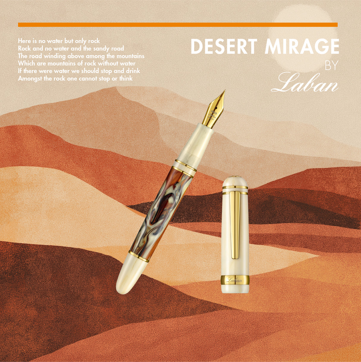 Laban 326 Fountain Pen - Desert Mirage (Special Edition)(Doorbuster)