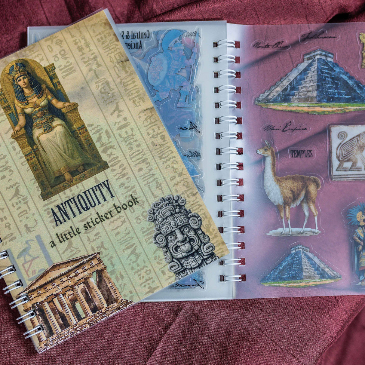 CoraCreaCrafts Antiquity Sticker Book