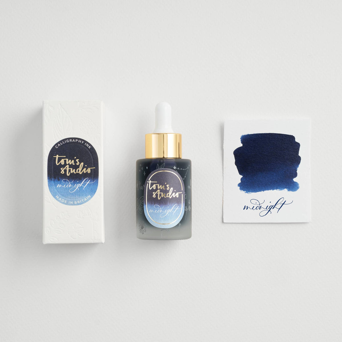 Tom's Studio Midnight - Calligraphy Ink