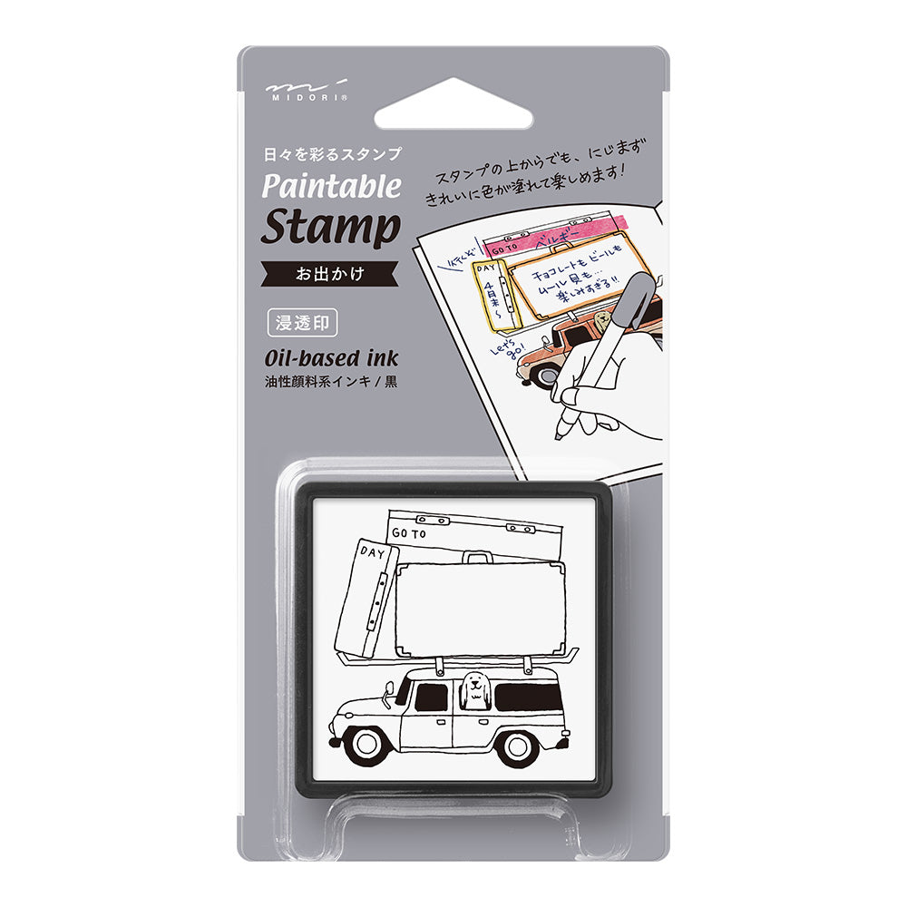 Midori Pre-Inked Paintable Stamp