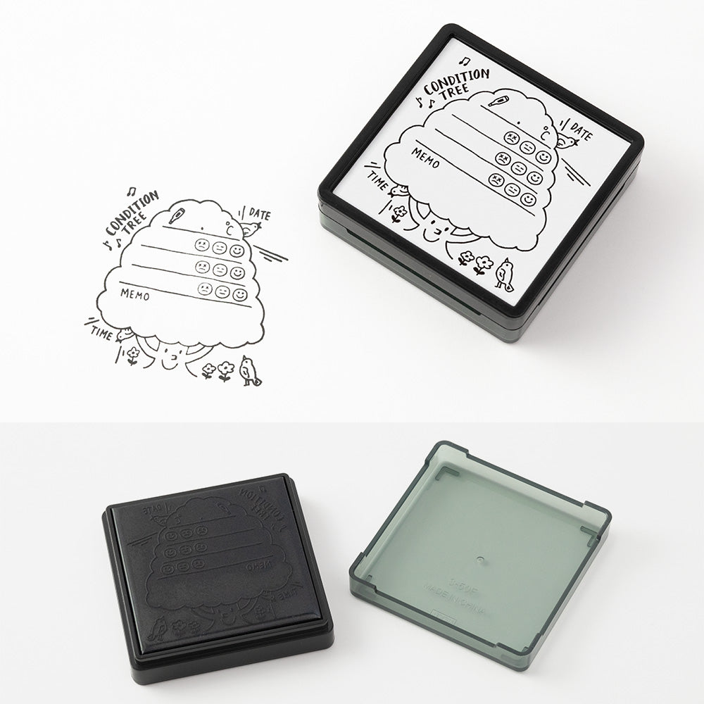 Midori Pre-Inked Paintable Stamp