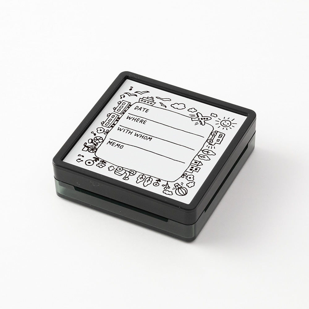 Midori Pre-Inked Paintable Stamp