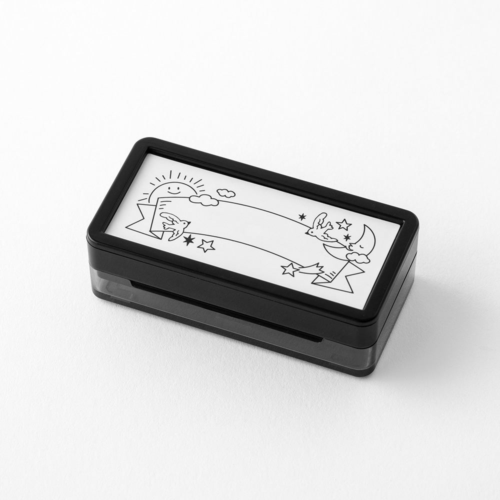 Midori Pre-Inked Half Size Stamp