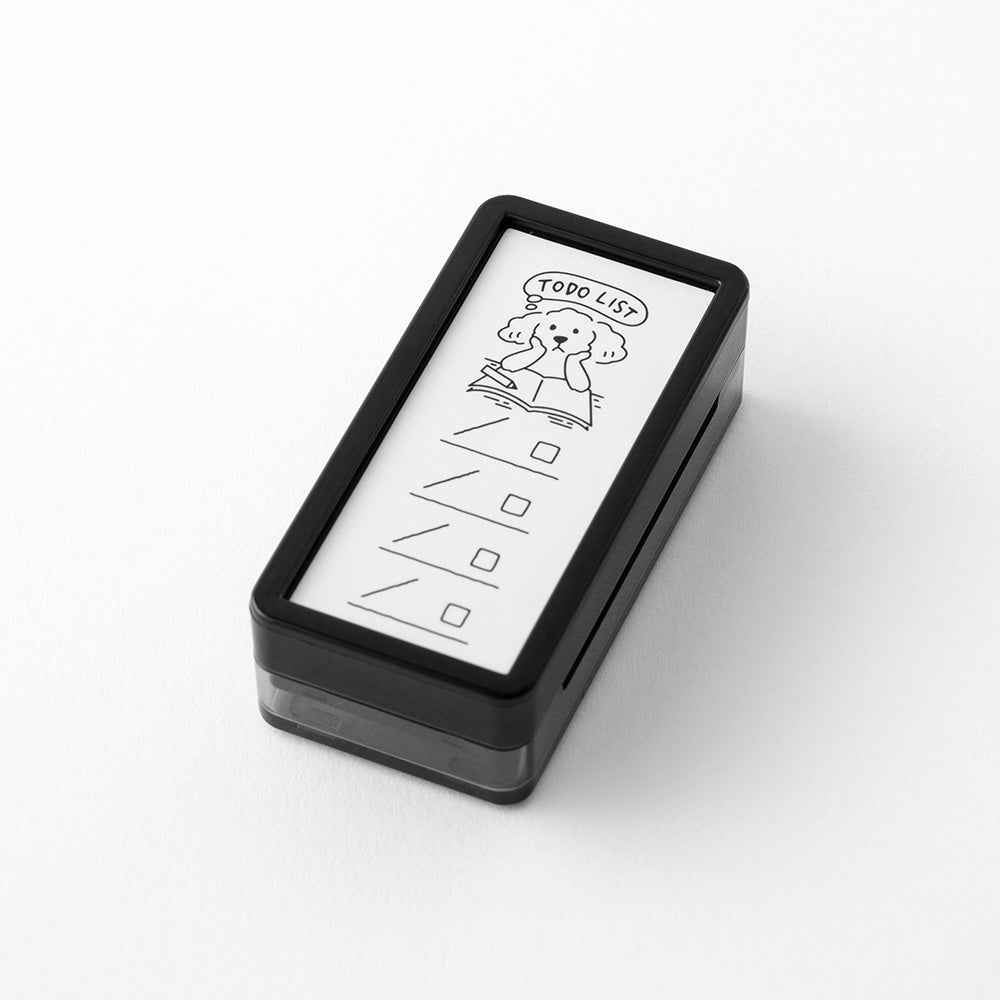 Midori Pre-Inked Half Size Stamp