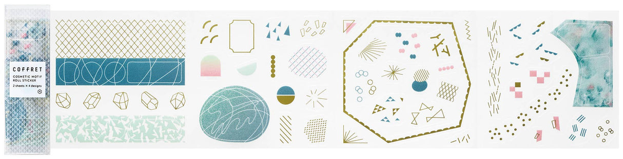 COFFRET ROLL Decoration Sticker