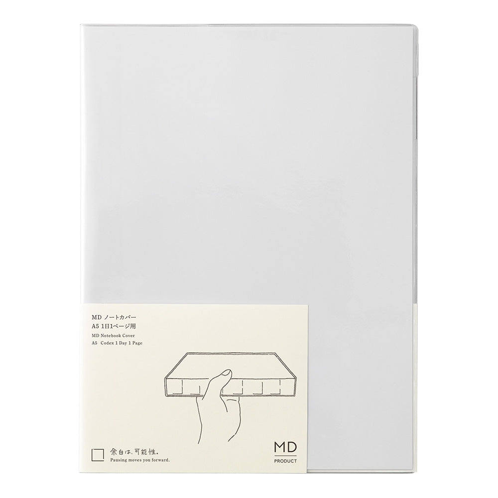 Midori MD Notebook Clear Cover - A5 Codex 1 Day 1 Page