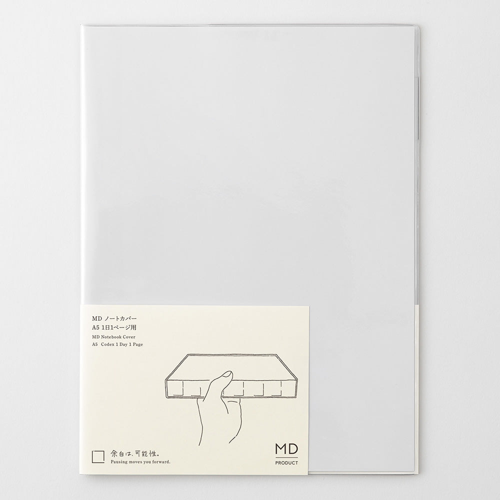 Midori MD Notebook Clear Cover - A5 Codex 1 Day 1 Page