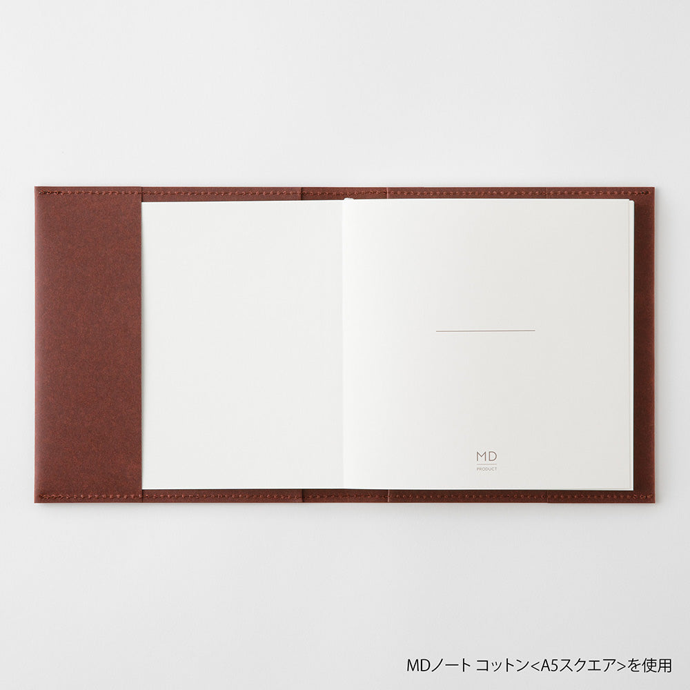 Midori MD Notebook Hard Cover - A5 Square - Paper