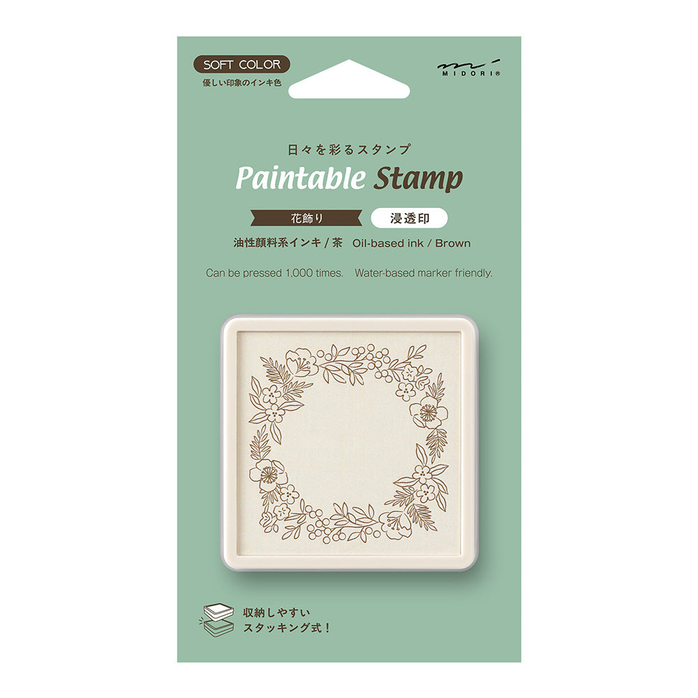 Midori Paintable Pre-Inked Stamp
