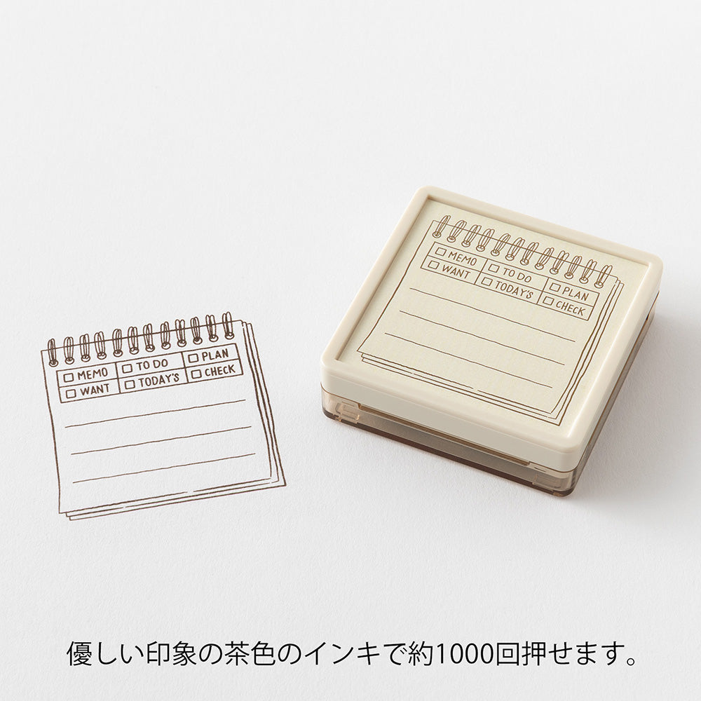Midori Paintable Pre-Inked Stamp