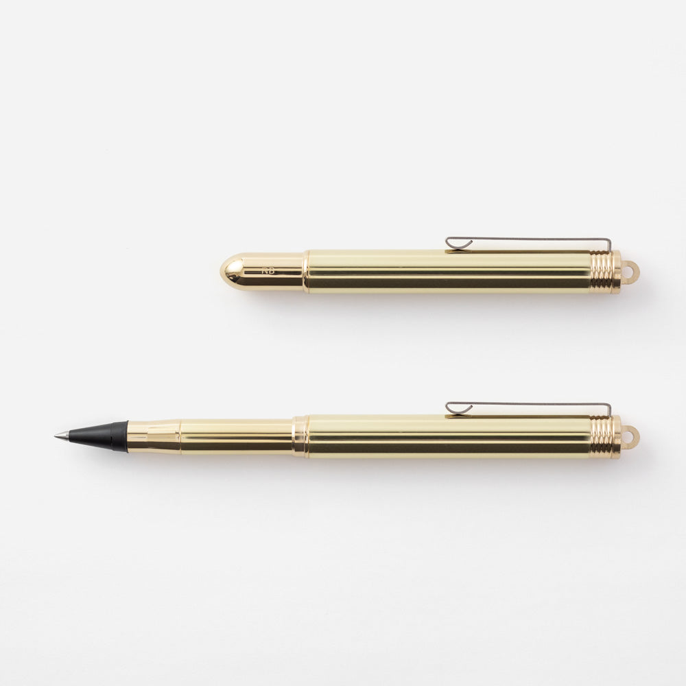 Traveler's Brass Rollerball Pen