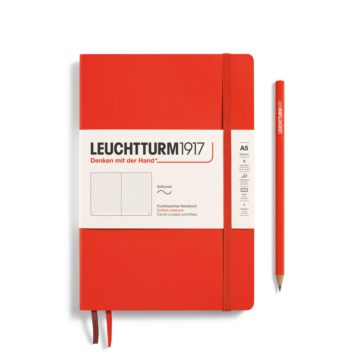 Leuchtturm A5 Softcover Notebook - Dot