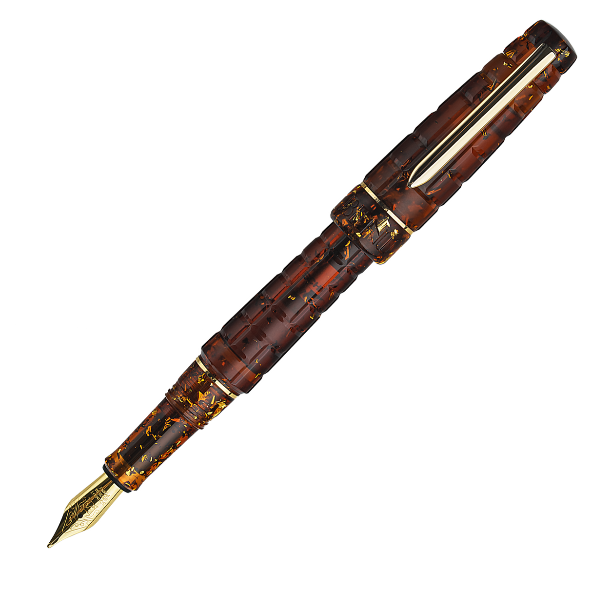 Benu Tessera Fountain Pen - Sunstone