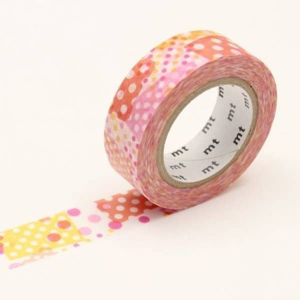 MT Washi Tape - Negapoji Dot Pink