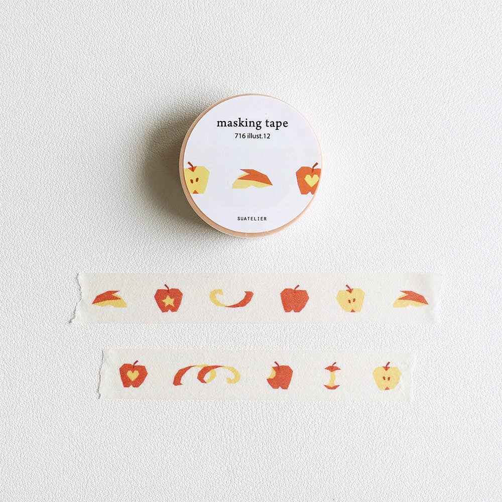 Suatelier Design Washi Tape - Illust.12
