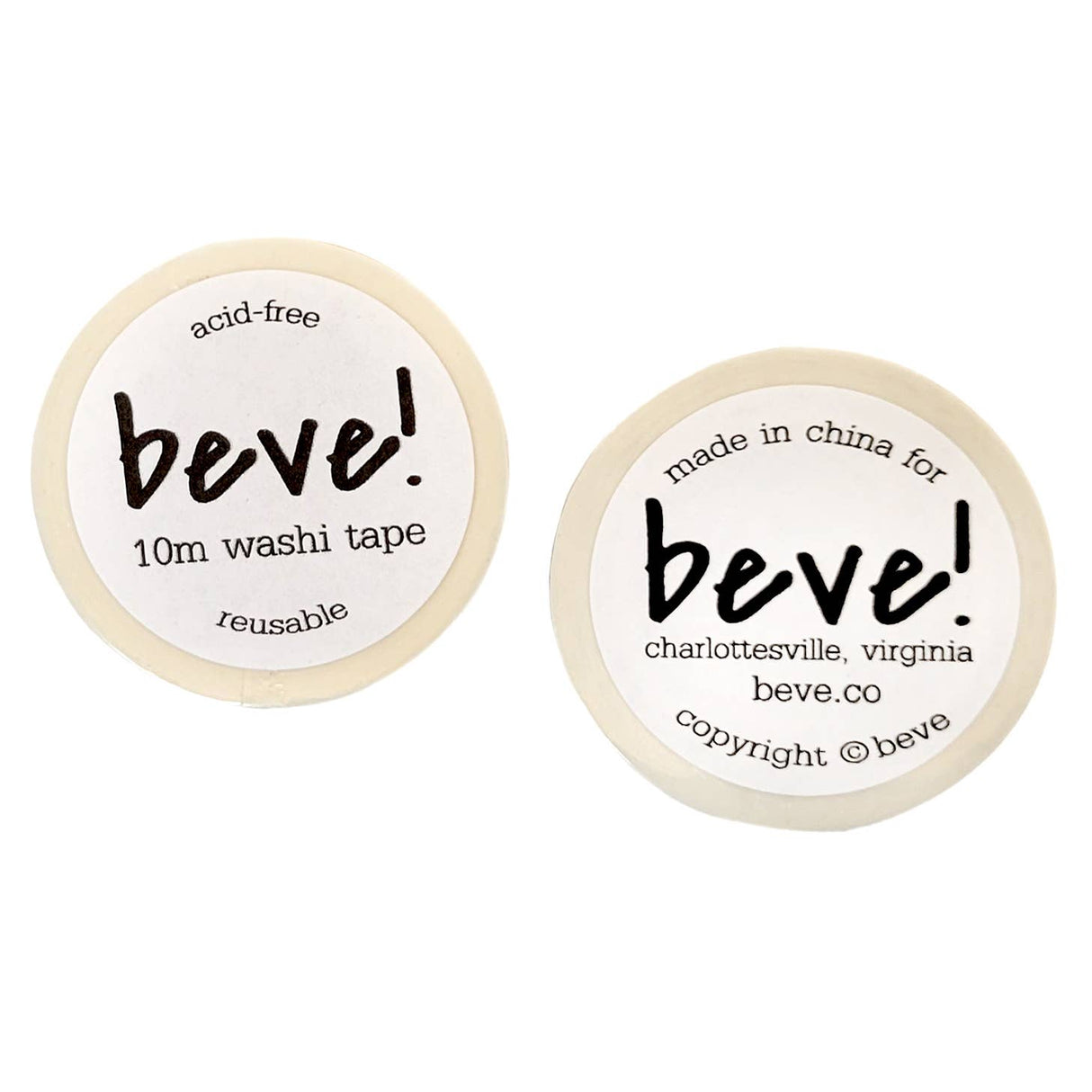 Beve! Art Nouveau Floral Washi Tape