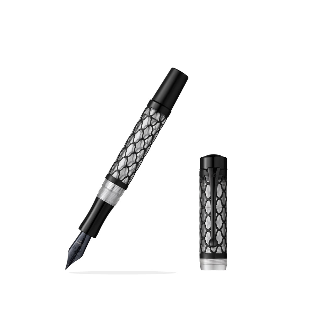 Laban Flora Fountain Pen - Black (Doorbuster)