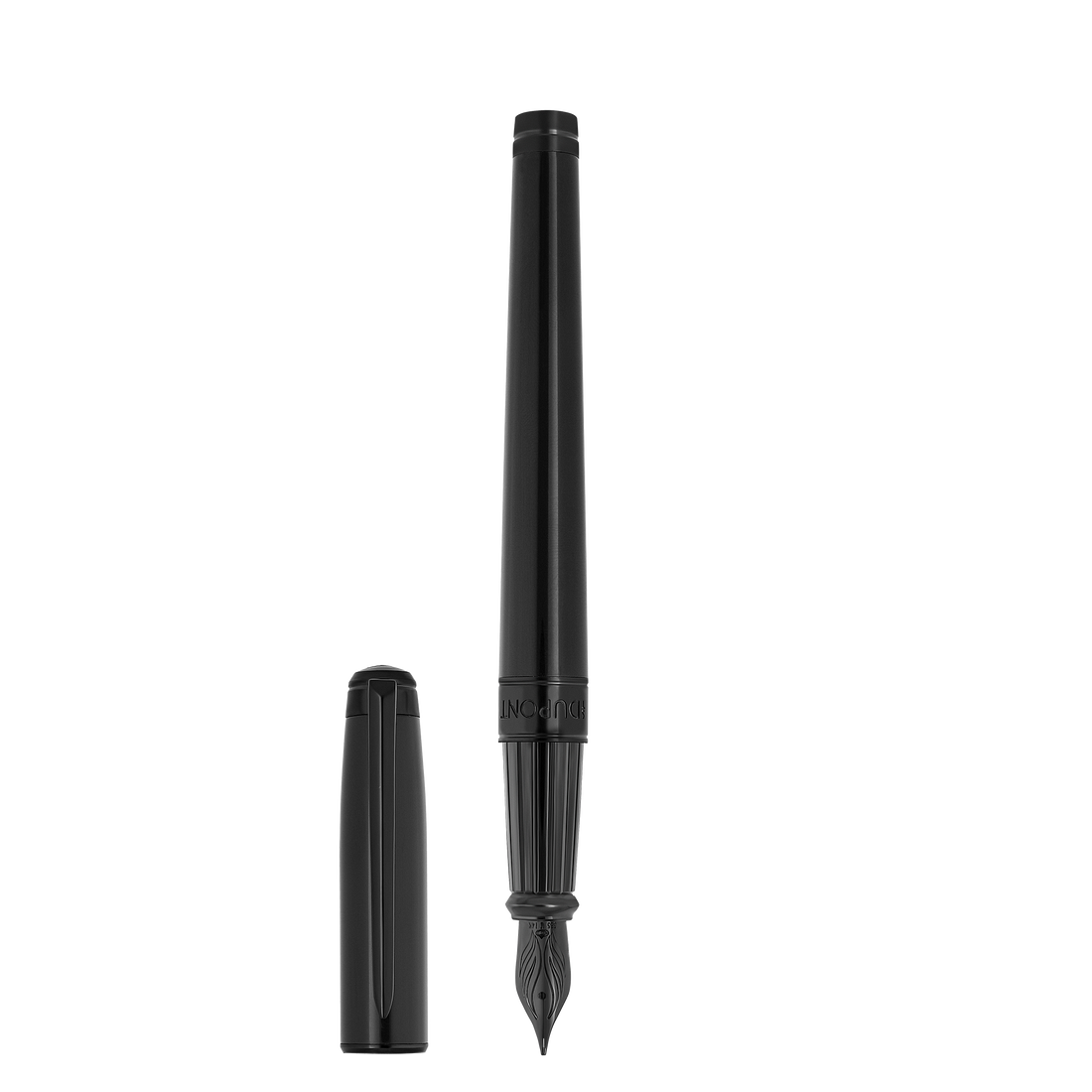 S.T. Dupont Line D Eternity Fountain Pen - Silky Black Lacquer