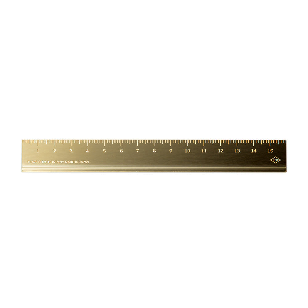 Traveler's Brass Ruler