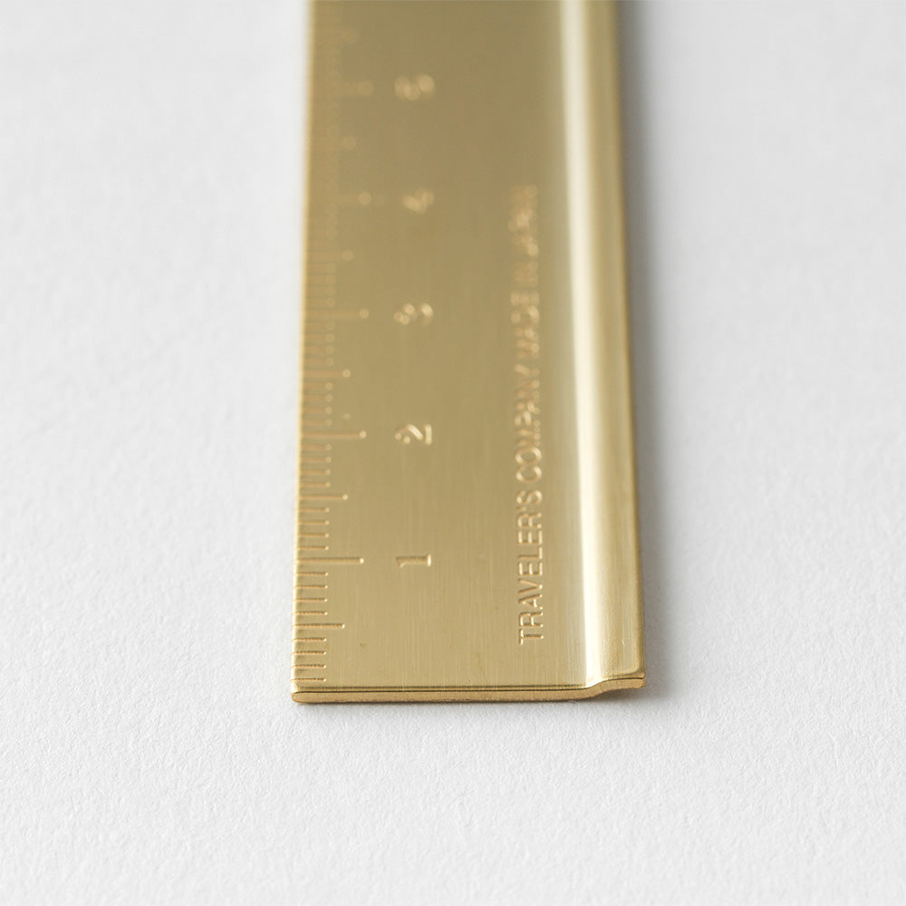 Traveler's Brass Ruler