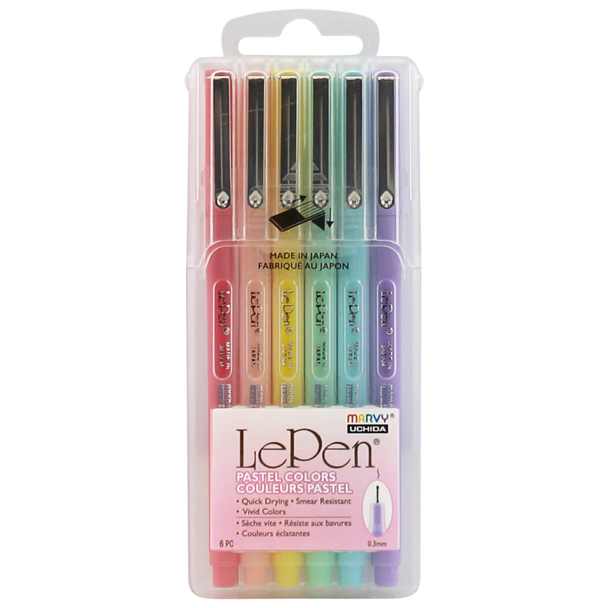 Le Pen 6 Piece Pastel Set