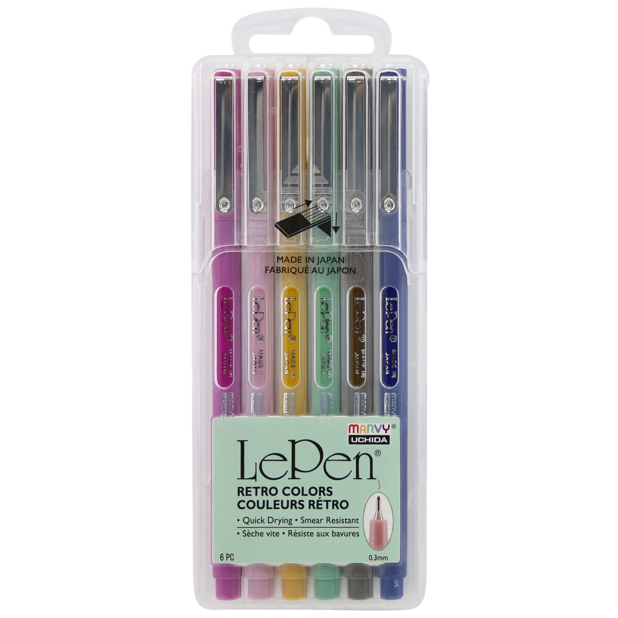 Le Pen Retro 6 Piece Set