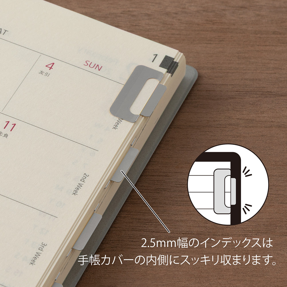 Midori Chiratto Index Clip - M