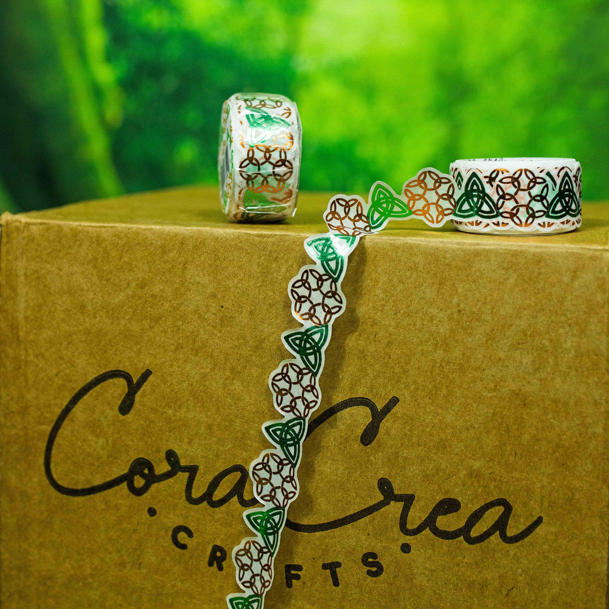 CoraCreaCrafts Celtic Knots Cutout Foil Tape