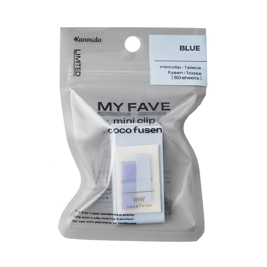 Kanmido My Fave - Mini Clip and Coco Fusen Sticky Notes