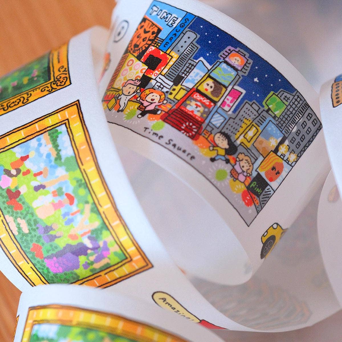 RiN! Studio New York City Die-Cut Washi Tape
