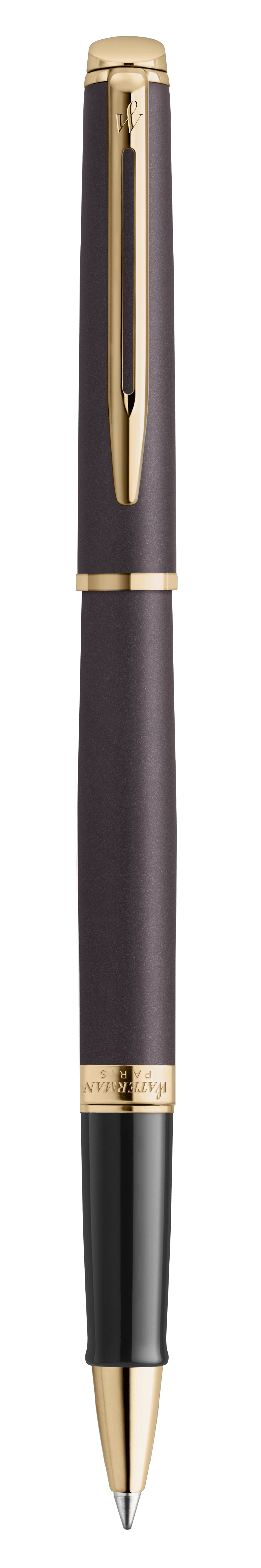 Waterman Hémisphère Understated Edit Rollerball Pen - Lava Black