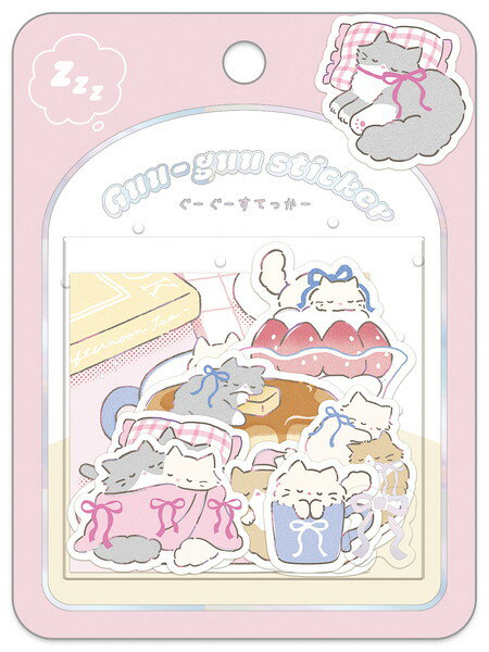 Q-Lia Guu Guu Flake Stickers - Tea Time