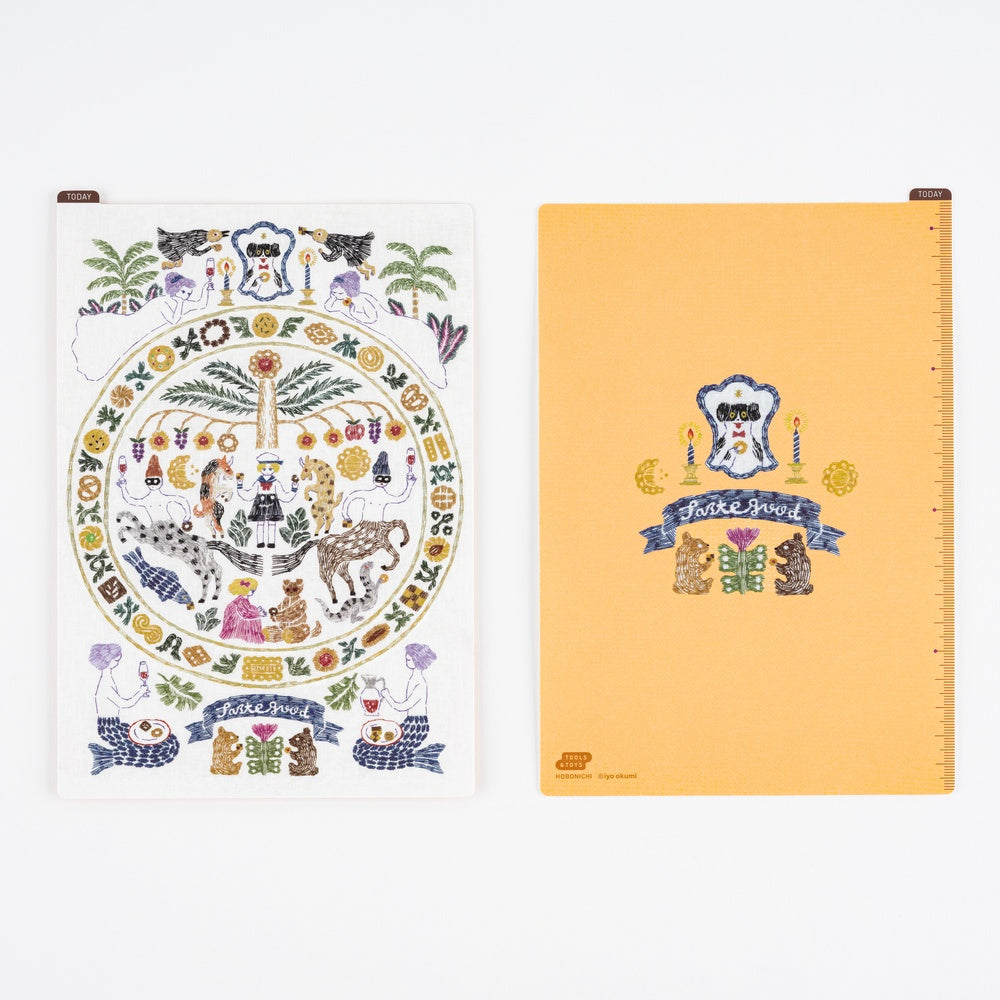 Hobonichi Pencil Board for A5 Size - iyo okumi: Happy Tea Time - Taste Good